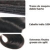 Cabello ondulado 100% humano - Imagen 9
